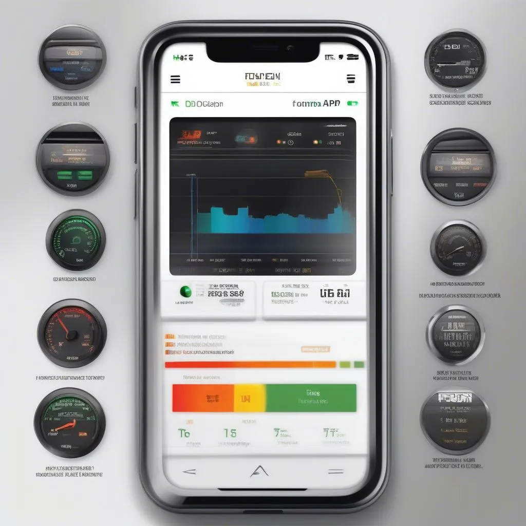 OBD Fusion app dashboard